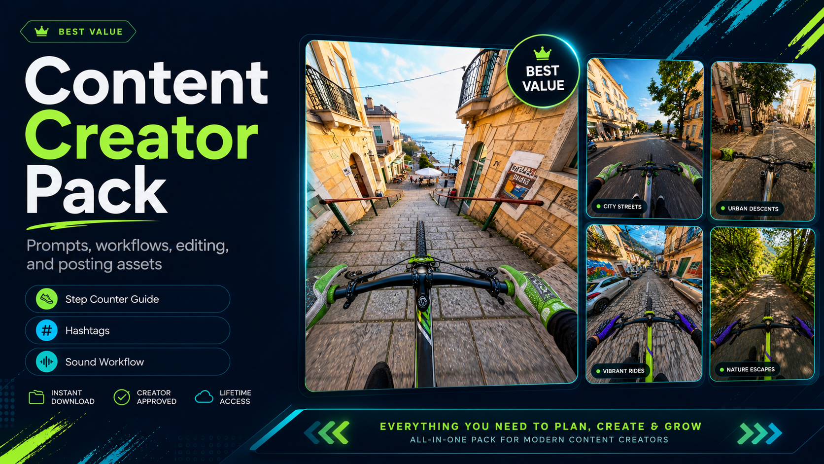 Viral Shortcut Content Creator Pack preview