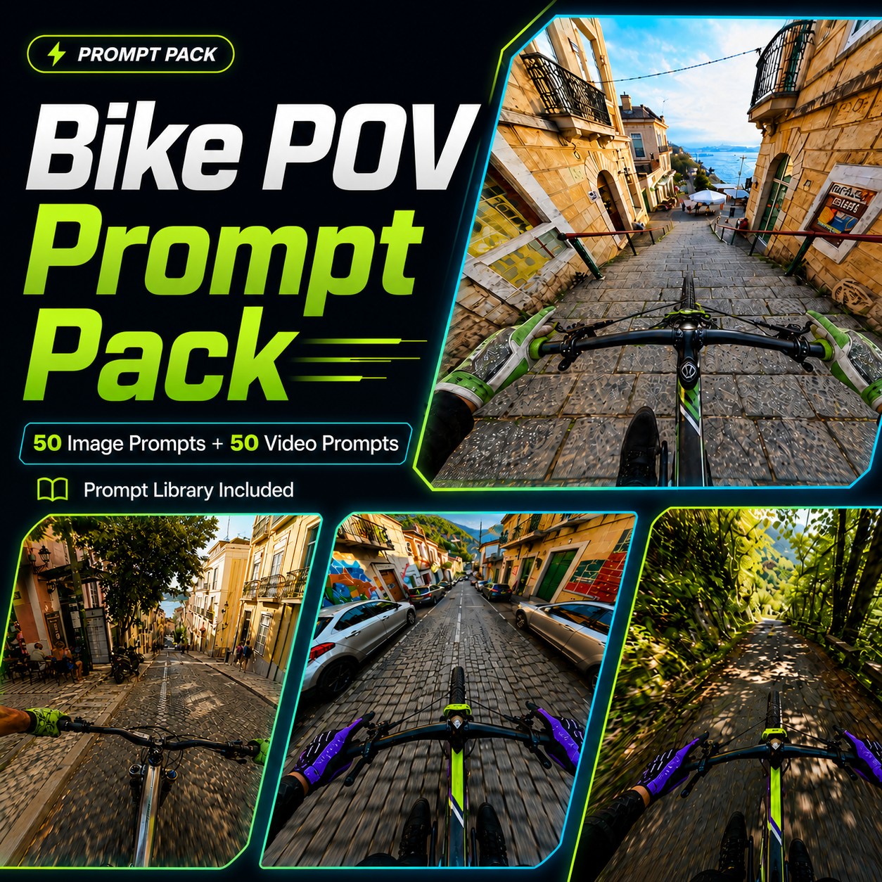 Bike POV Prompt Pack