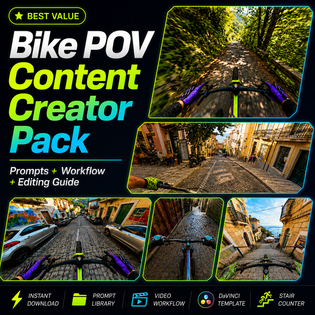 Bike POV Content Creator Pack
