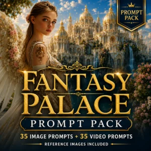 Fantasy Palace Video Prompt Pack
